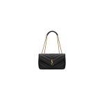 YSL LOULOU medium in MATELASSÉ lambskin
