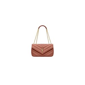 YSL LOULOU medium in MATELASSÉ lambskin