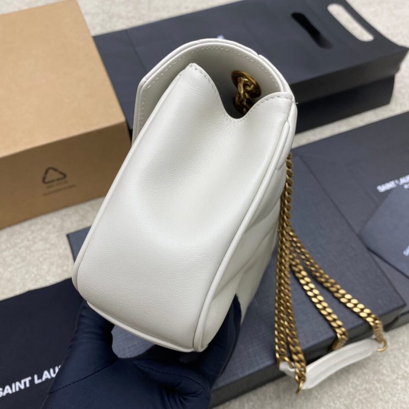 YSL LOULOU small in MATELASSÉ lambskin - Image 3