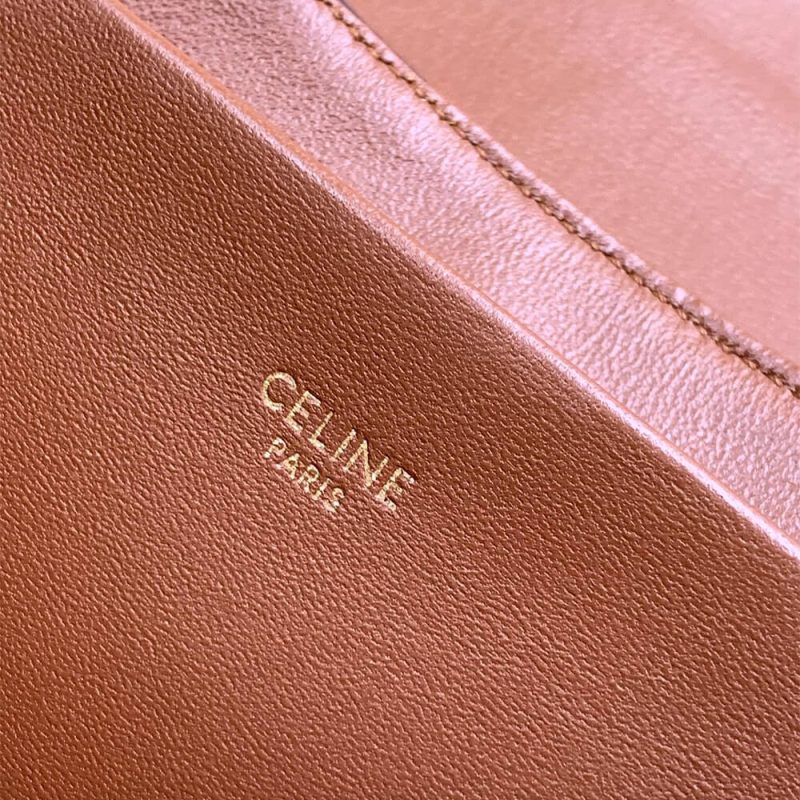 Medium CELINE VICTOIRE BAG WITH LOGO PRINT - Image 8