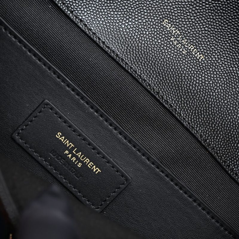 YSL ENVELOPE MEDIUM IN QUILTED GRAIN DE POUDRE EMBOSSED LEATHER - Image 8