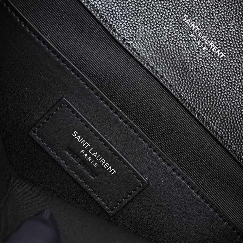 YSL ENVELOPE MEDIUM IN QUILTED GRAIN DE POUDRE EMBOSSED LEATHER - Image 8