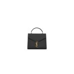 YSL CASSANDRA Medium Grainy Embossed Leather Top Handle Bag