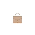 YSL CASSANDRA Medium Grainy Embossed Leather Top Handle Bag