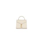 YSL CASSANDRA Medium Grainy Embossed Leather Top Handle Bag