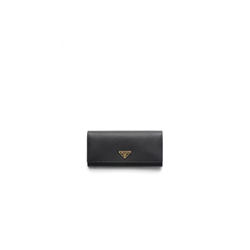 Prada Large Saffiano Leather Wallet
