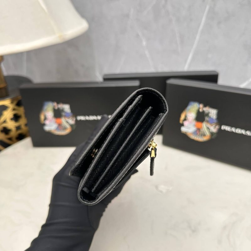 Prada Large Saffiano Leather Wallet - Image 3