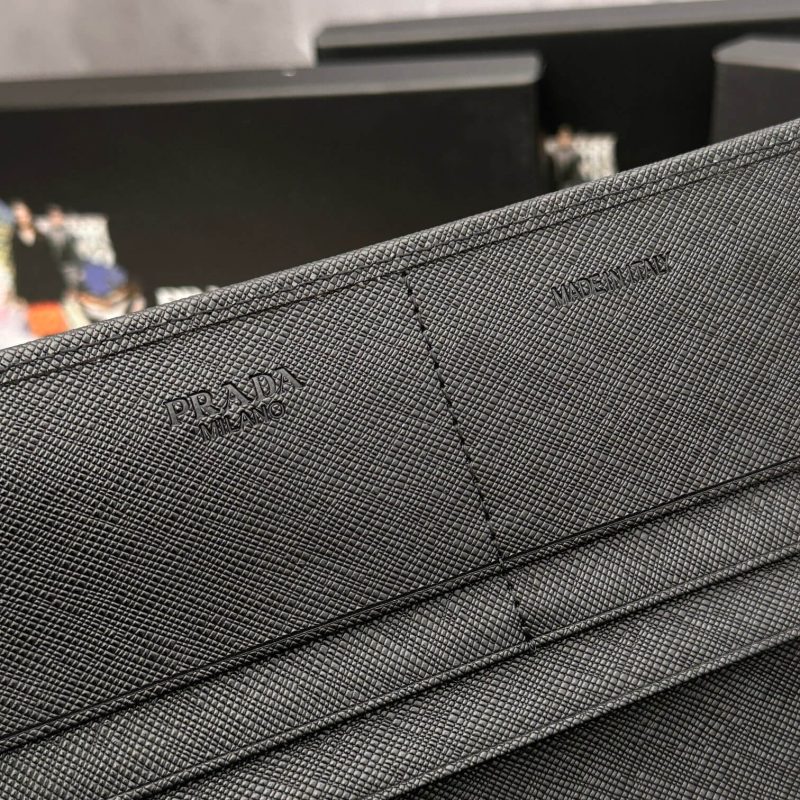 Prada Large Saffiano Leather Wallet - Image 7