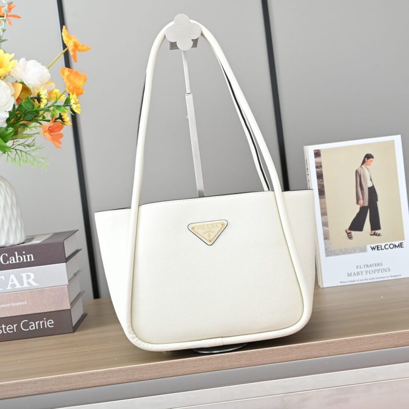 Prada Leather mini tote bag - Image 2