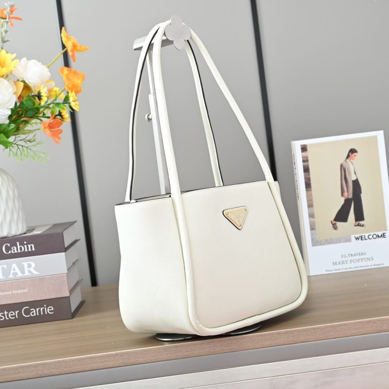 Prada Leather mini tote bag - Image 3