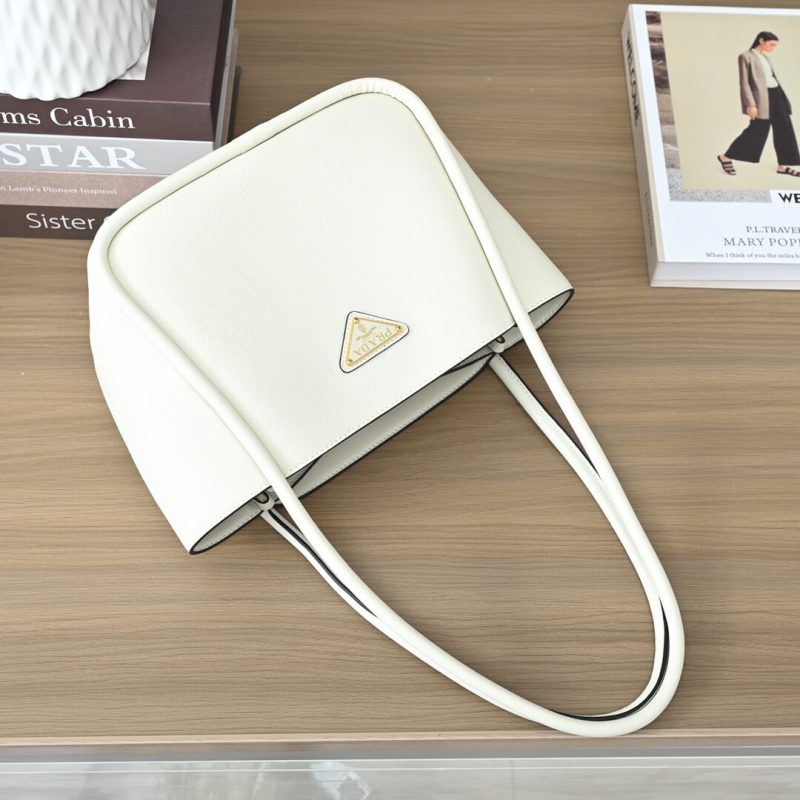 Prada Leather mini tote bag - Image 6