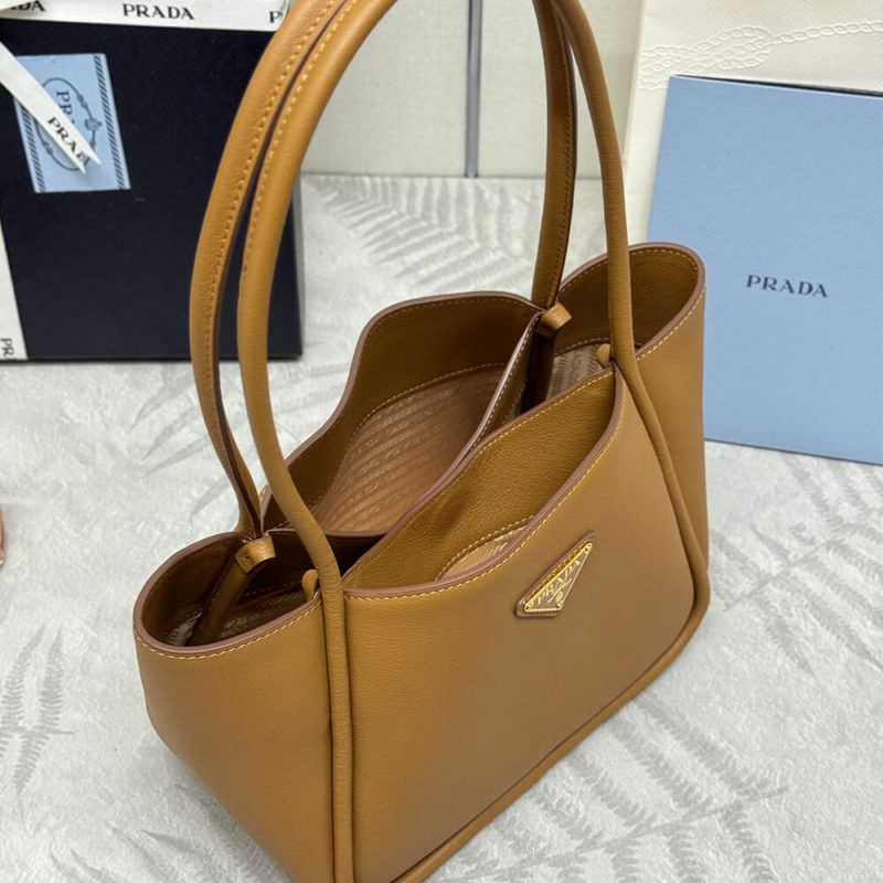 Prada Leather mini tote bag - Image 5