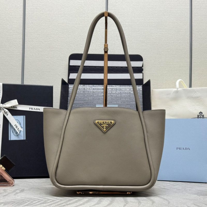Prada Leather mini tote bag - Image 2