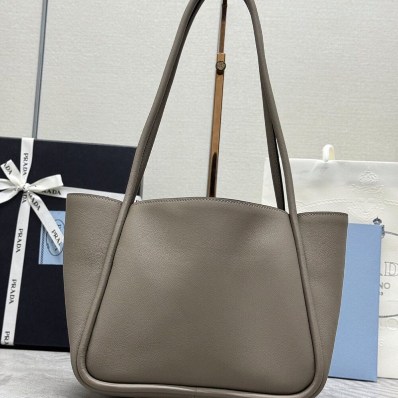 Prada Leather mini tote bag - Image 4