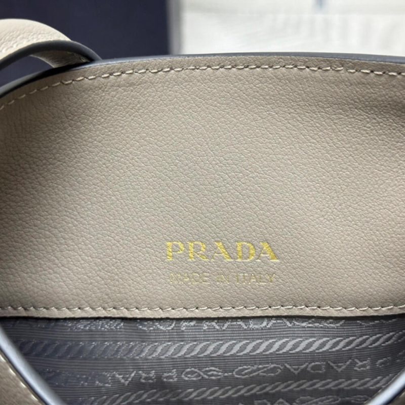 Prada Leather mini tote bag - Image 7