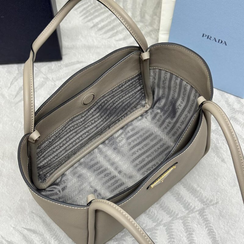 Prada Leather mini tote bag - Image 8
