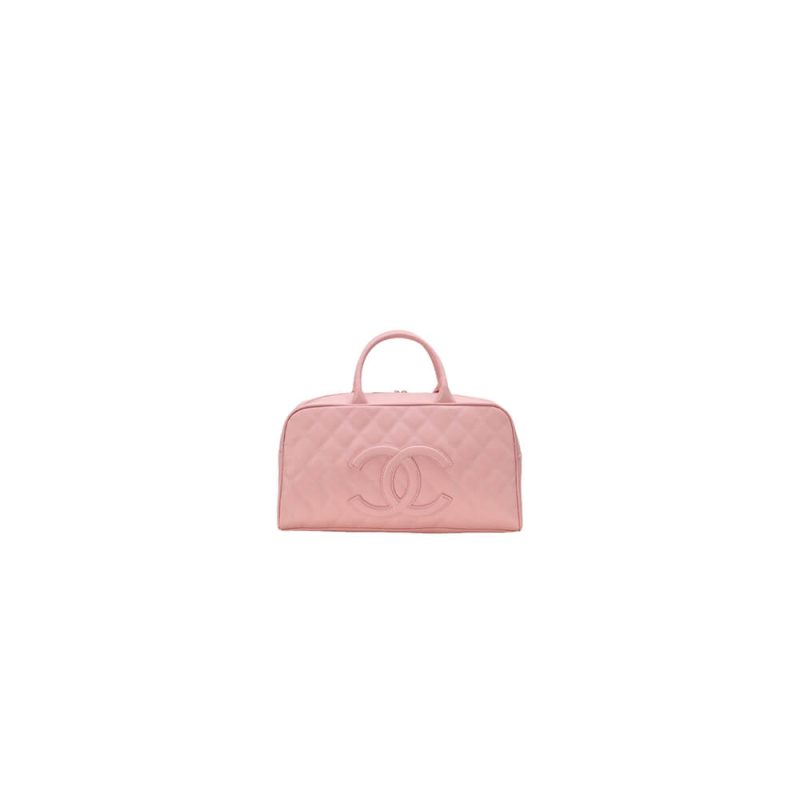 CHANEL Large Vintage Boston Bag