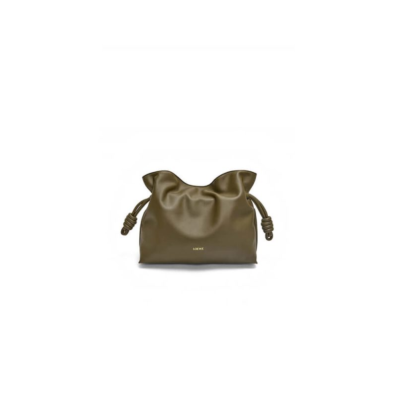 LOEWE Medium Flamenco clutch in nappa calfskin(HIGH-END GRADE)