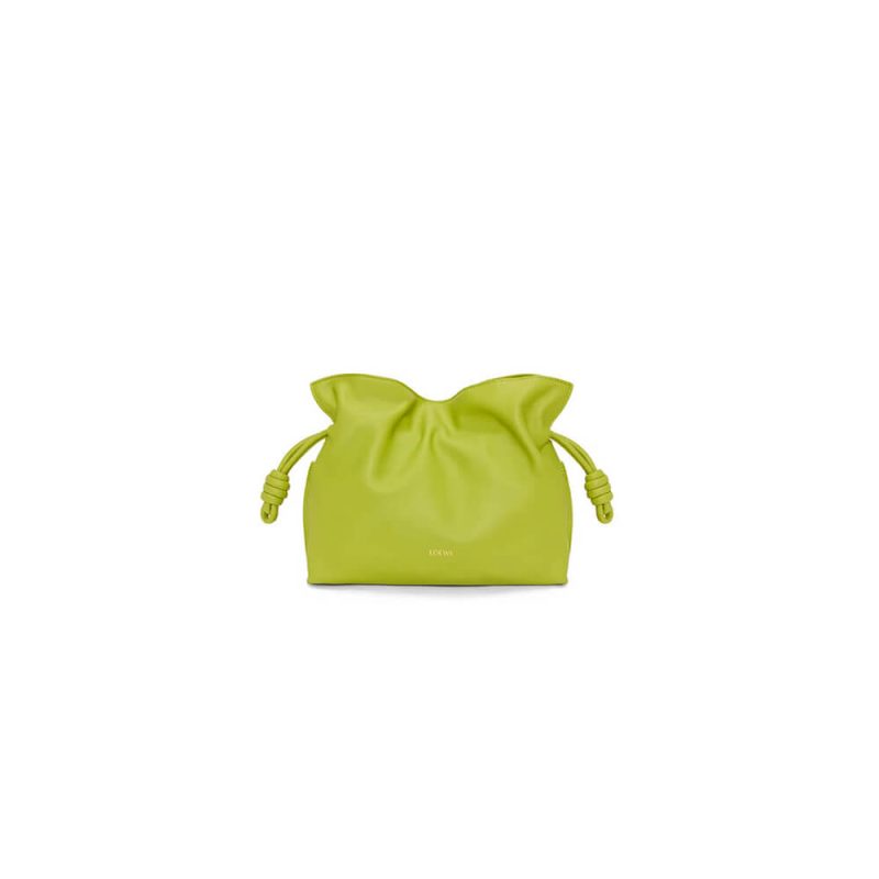 LOEWE Medium Flamenco clutch in nappa calfskin(HIGH-END GRADE)