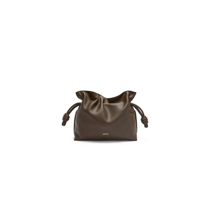LOEWE Medium Flamenco clutch in nappa calfskin(HIGH-END GRADE)