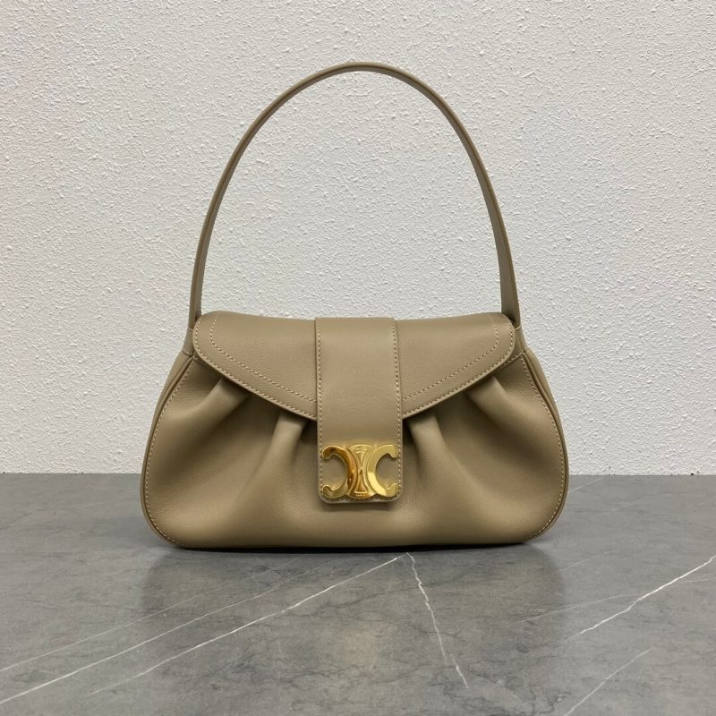 CELINE Medium POLLY bag in soft calfskin - Image 2
