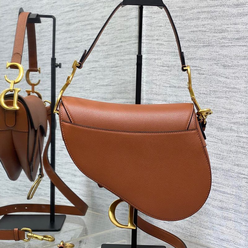 Dior Saddle Bag with Strap - Image 4