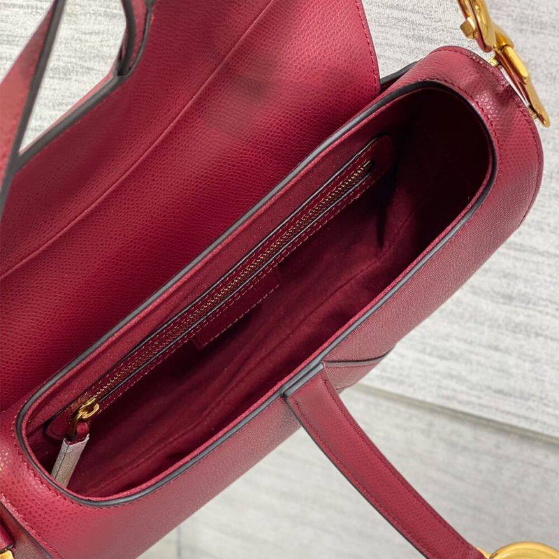 Dior Saddle Bag with Strap - Image 8