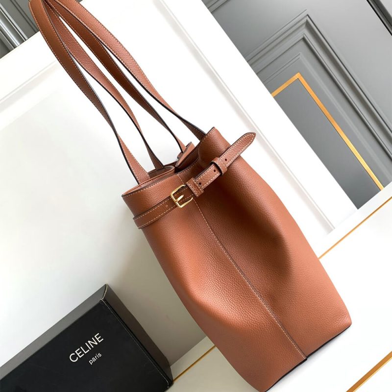 CELINE CABAS ANAÏS Medium bag in grained calfskin - Image 3