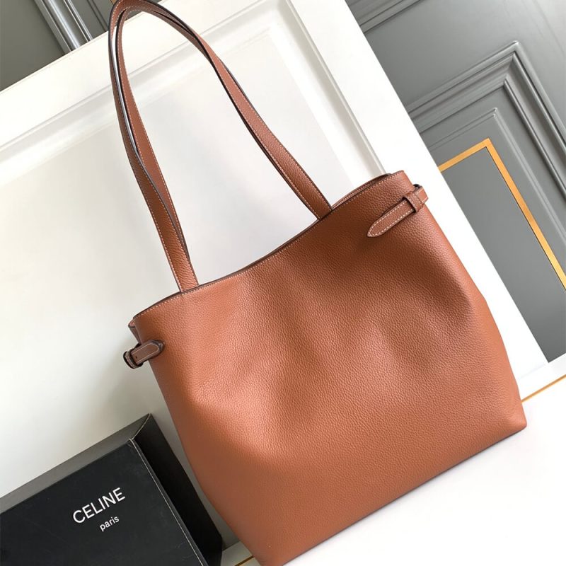 CELINE CABAS ANAÏS Medium bag in grained calfskin - Image 4
