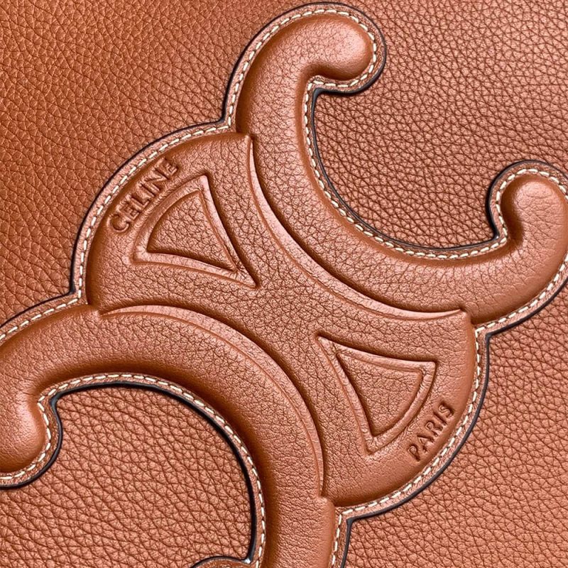 CELINE CABAS ANAÏS Medium bag in grained calfskin - Image 6