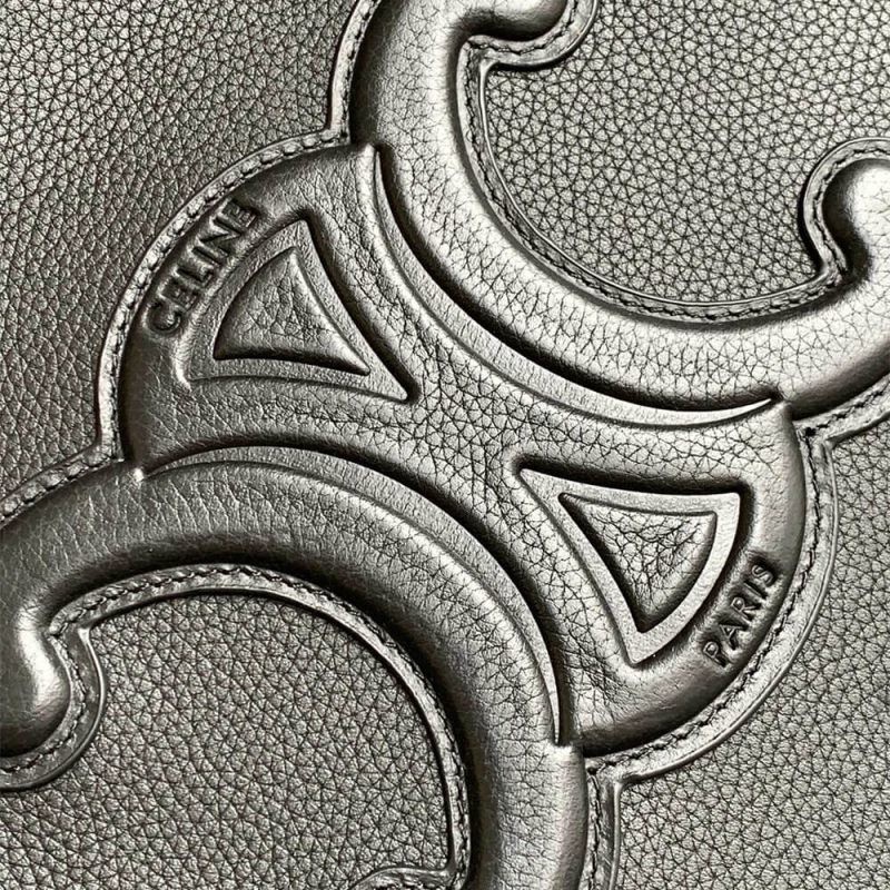CELINE CABAS ANAÏS Medium bag in grained calfskin - Image 6