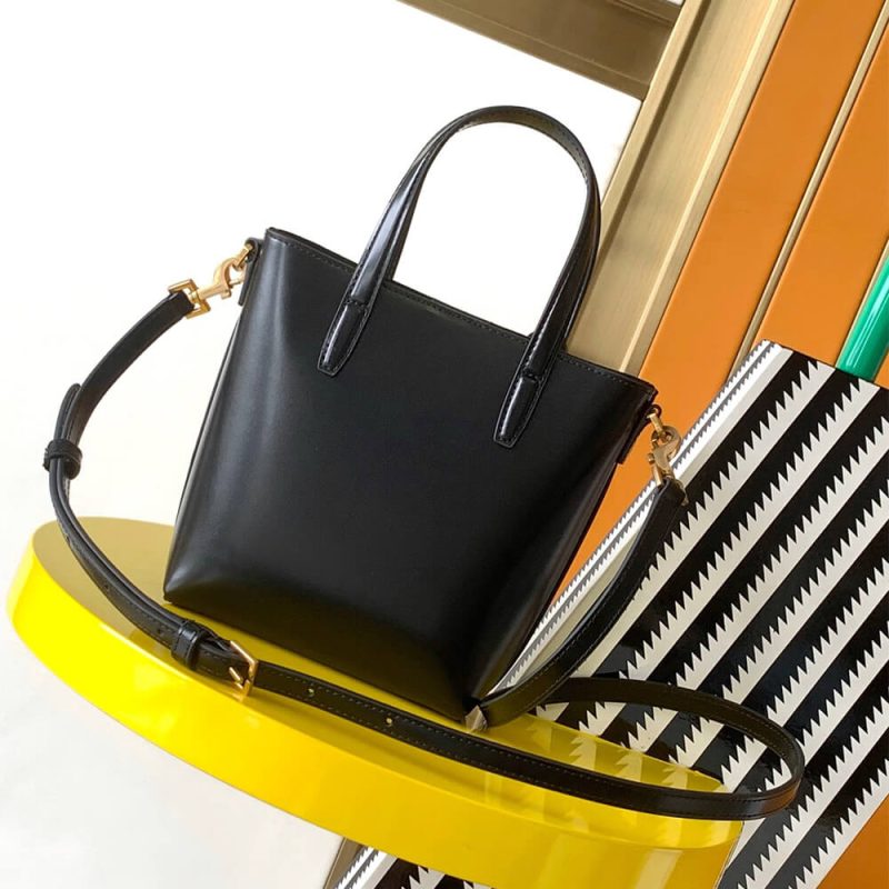 MINI TOY SHOPPING SAINT LAURENT IN BOX LEATHER - Image 4