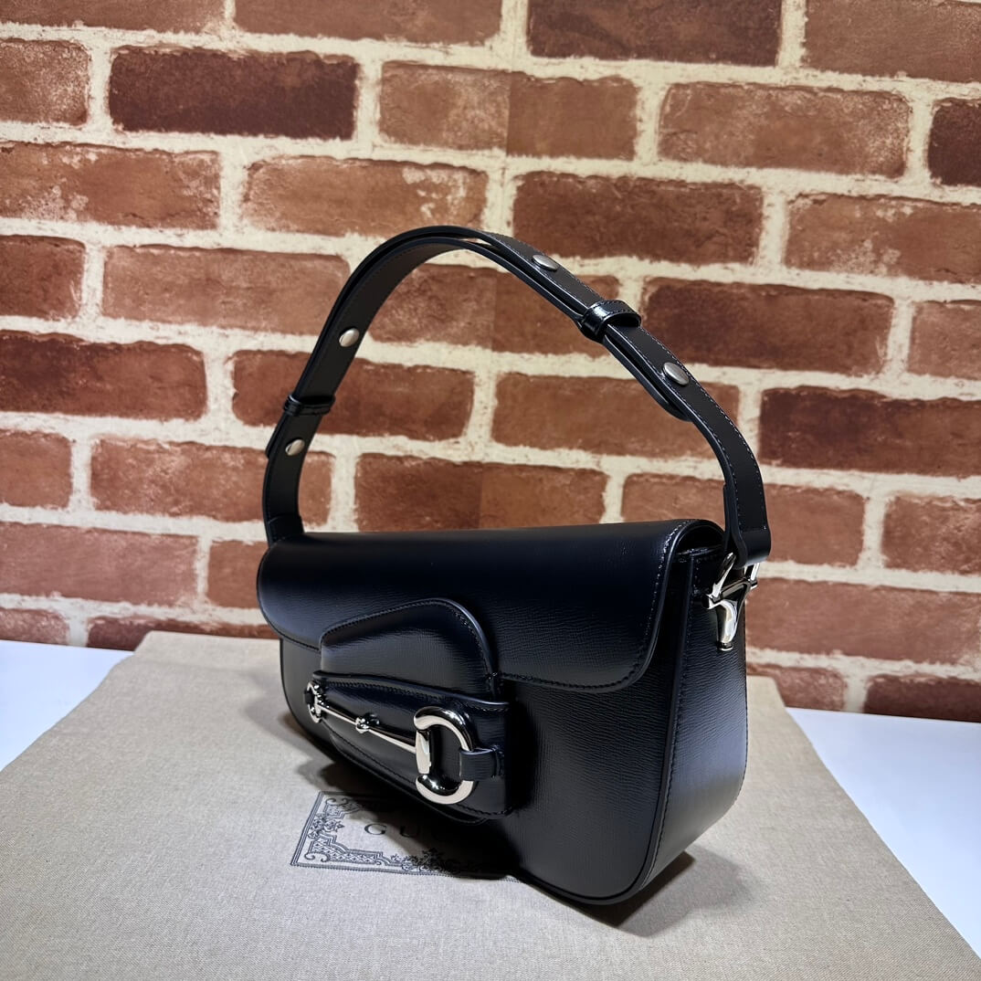 Gucci Horsebit 1955 Small Shoulder Bag 3 Gucci Horsebit 1955 Small Shoulder Bag - Image 3
