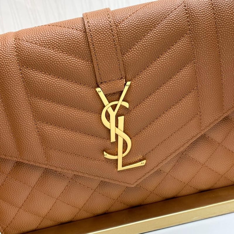 YSL CASSANDRE matelassé leather flap clutch - Image 7