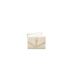 YSL CASSANDRE matelassé leather flap clutch