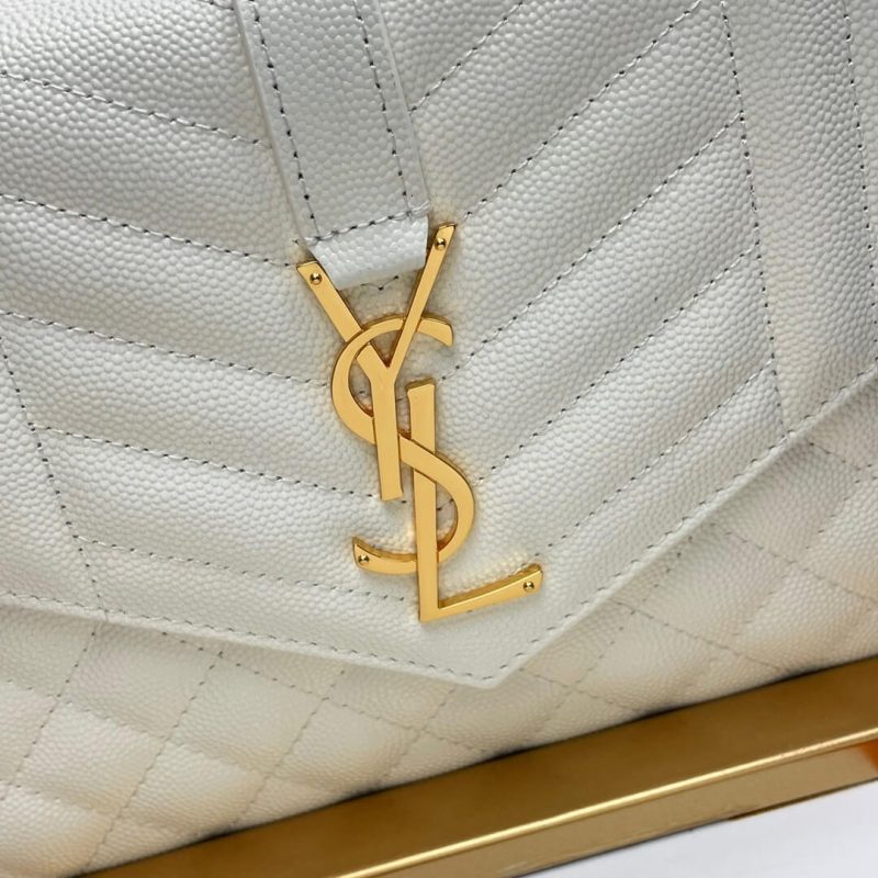 YSL CASSANDRE matelassé leather flap clutch - Image 7