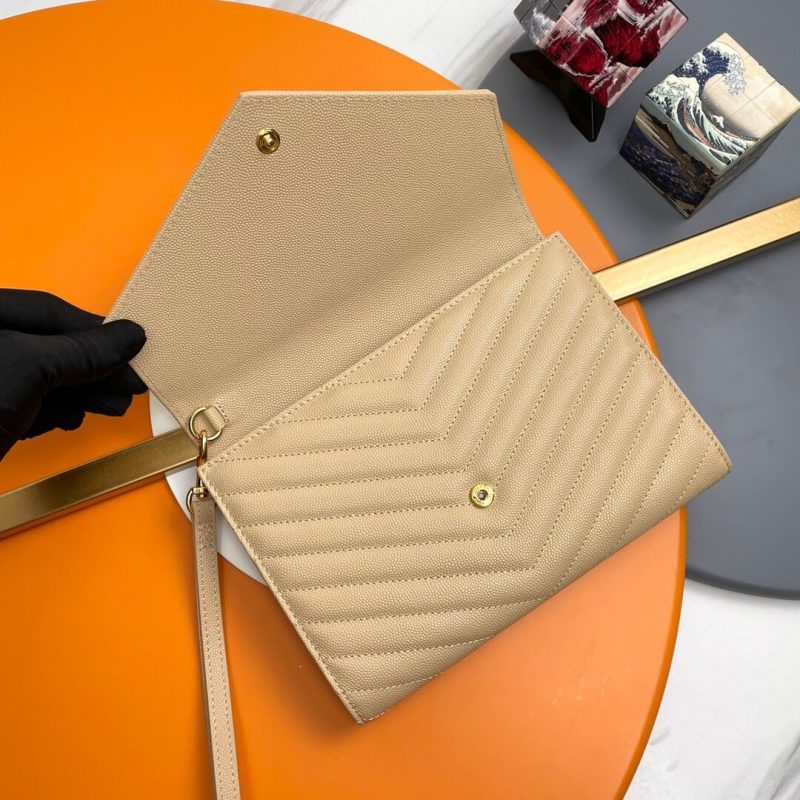 YSL CASSANDRE matelassé leather flap clutch - Image 5