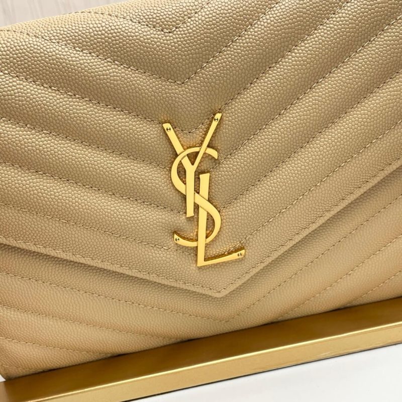 YSL CASSANDRE matelassé leather flap clutch - Image 7