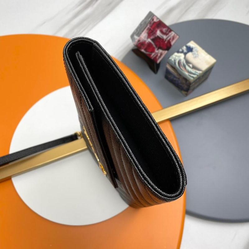 YSL CASSANDRE matelassé leather flap clutch - Image 3