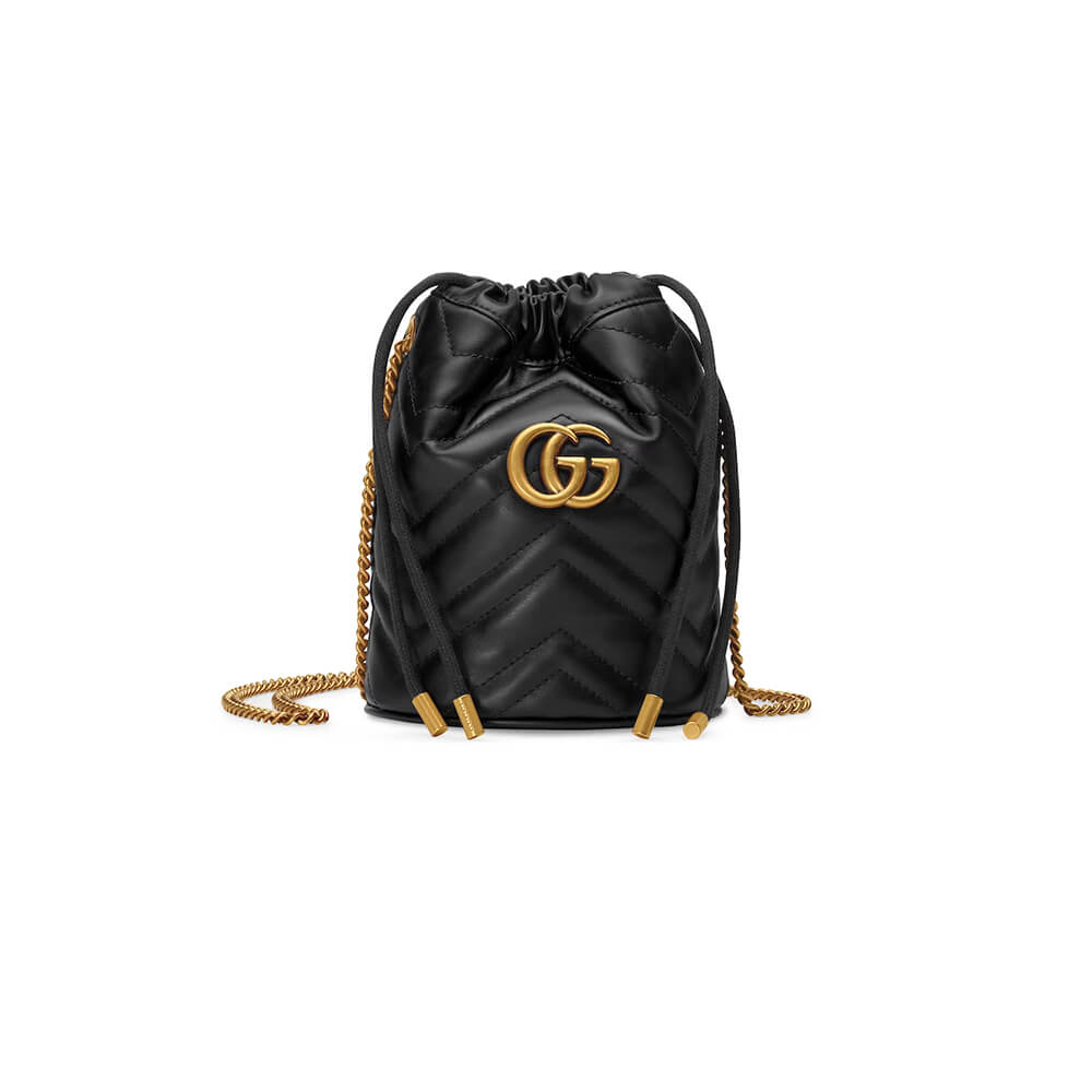 GG MARMONT mini bucket bag 1 GG MARMONT mini bucket bag