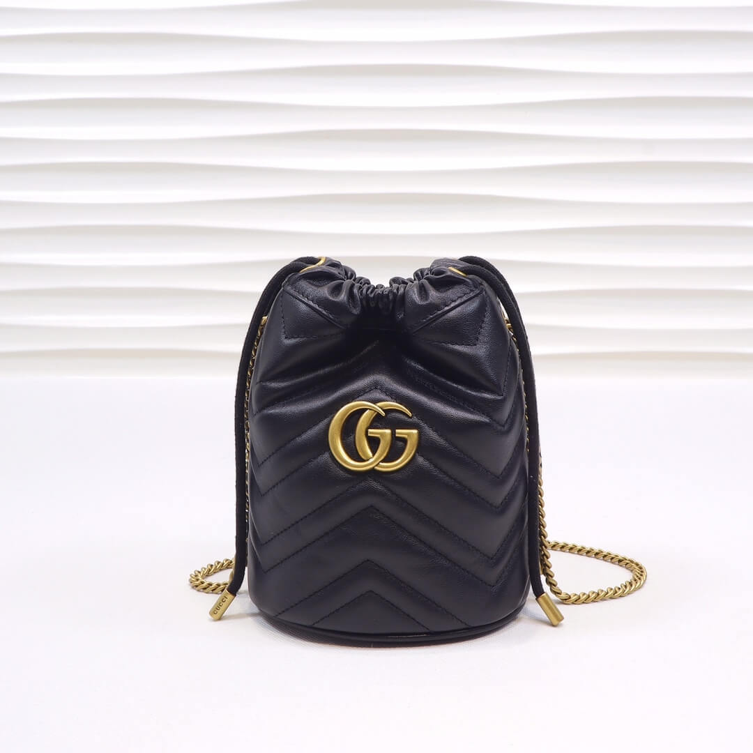 GG MARMONT mini bucket bag 2 GG MARMONT mini bucket bag - Image 2