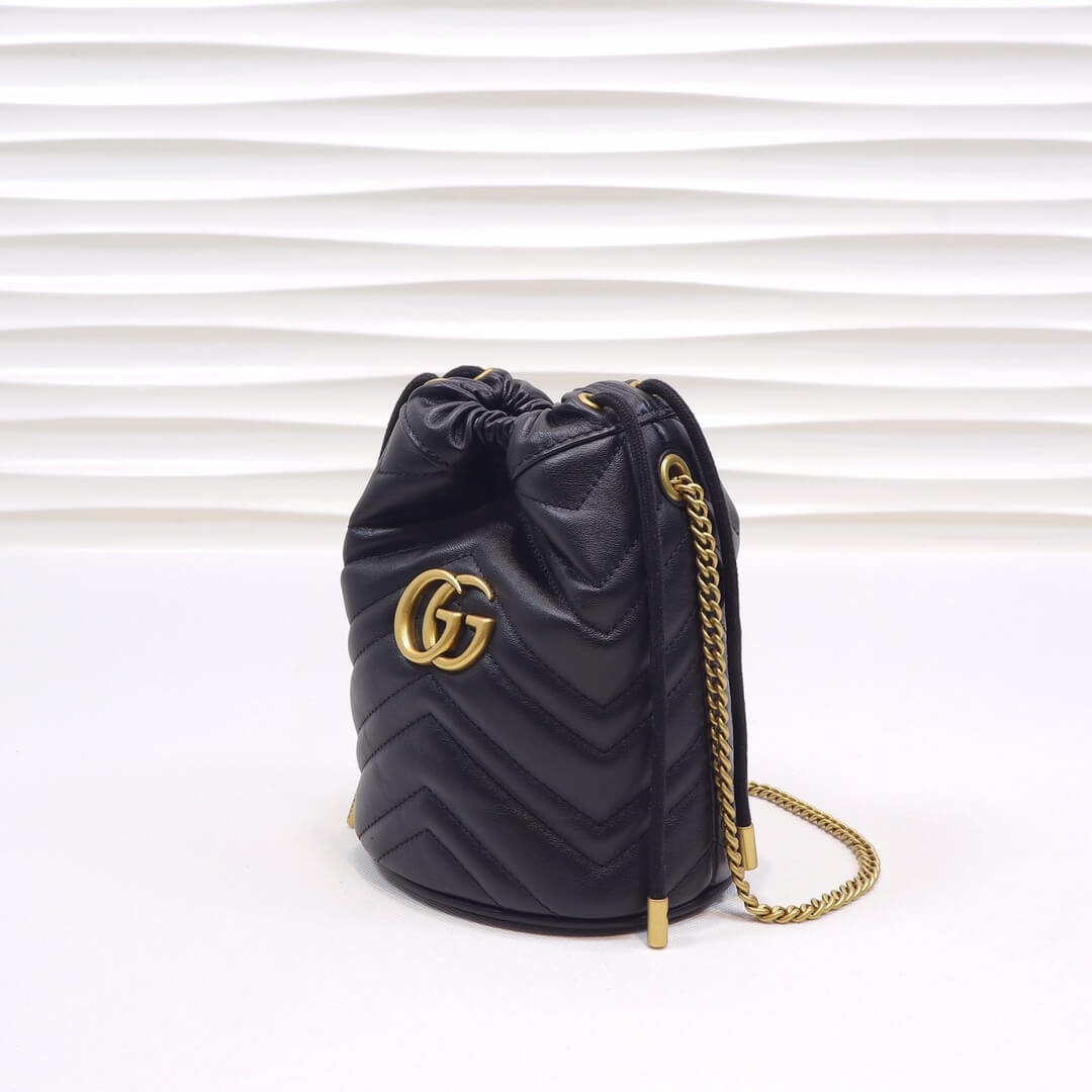 GG MARMONT mini bucket bag 3 GG MARMONT mini bucket bag - Image 3