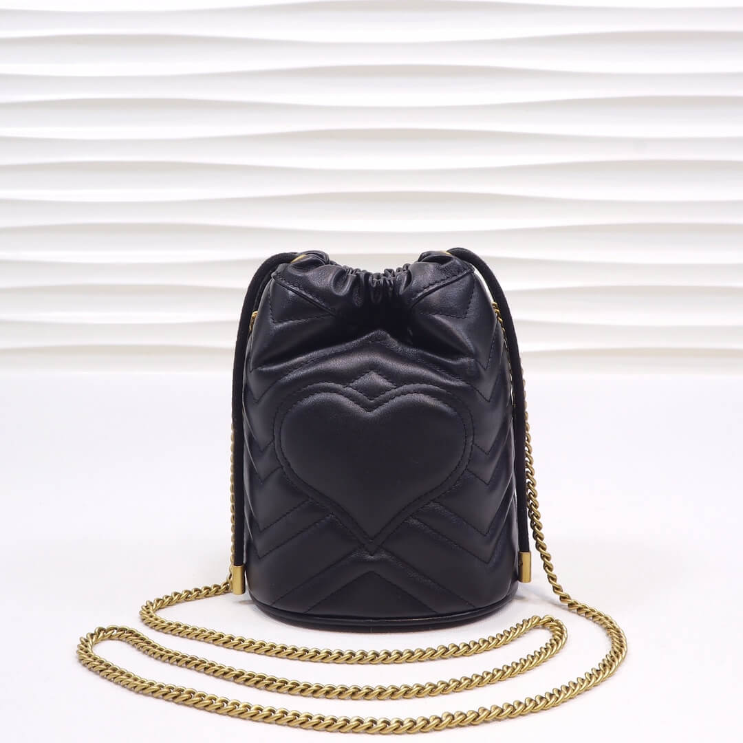 GG MARMONT mini bucket bag 4 GG MARMONT mini bucket bag - Image 4