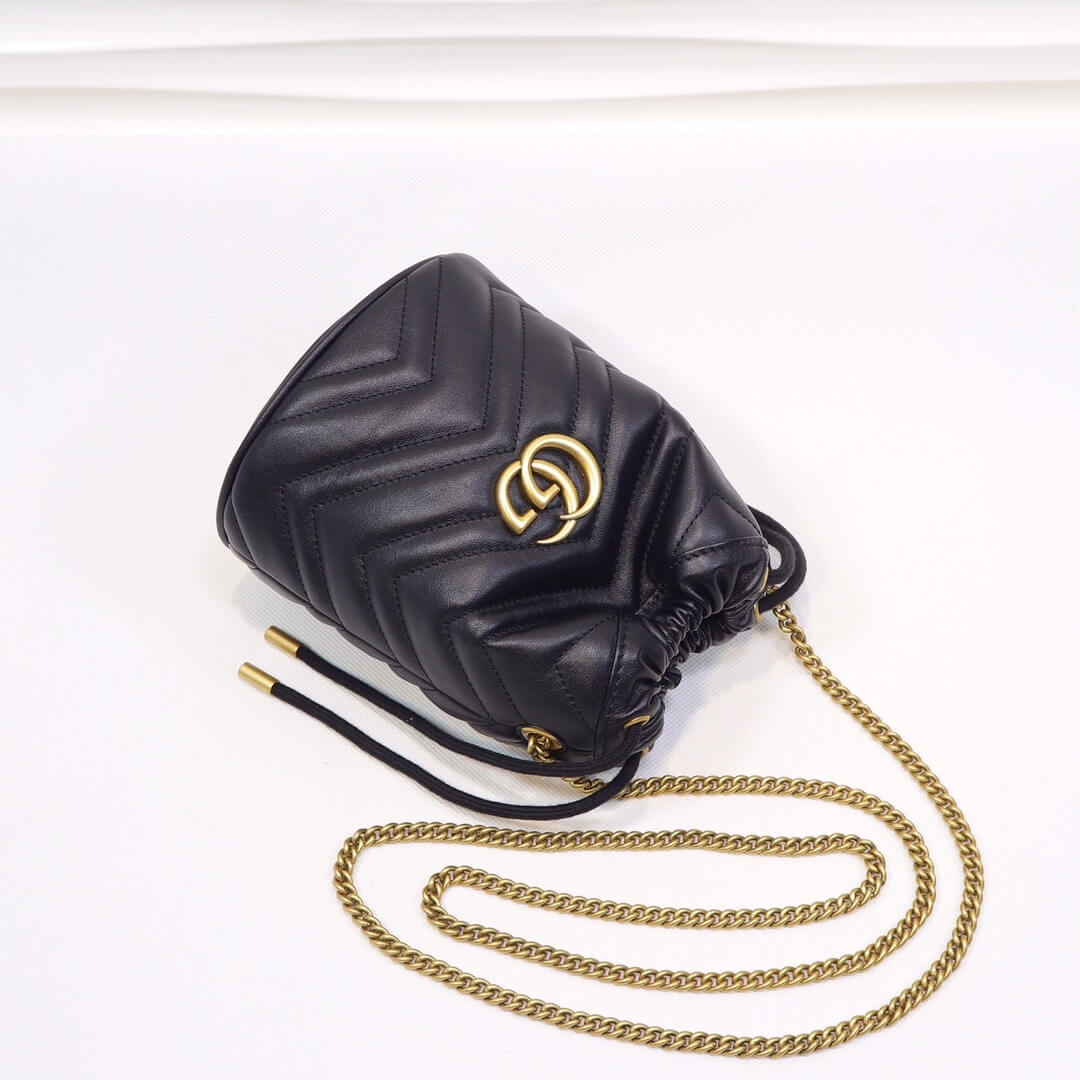 GG MARMONT mini bucket bag 5 GG MARMONT mini bucket bag - Image 5