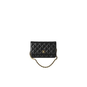 Chanel classic chain wallet