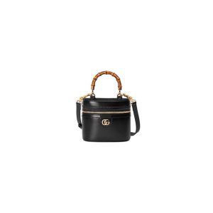 GG Mini bamboo shoulder bag