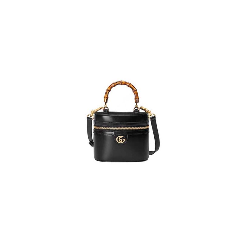 GG Mini bamboo shoulder bag