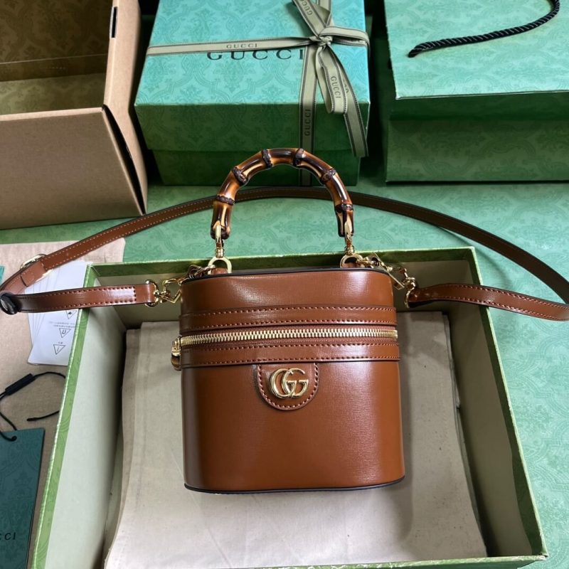 GG Mini bamboo shoulder bag - Image 2