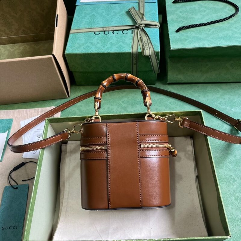 GG Mini bamboo shoulder bag - Image 4