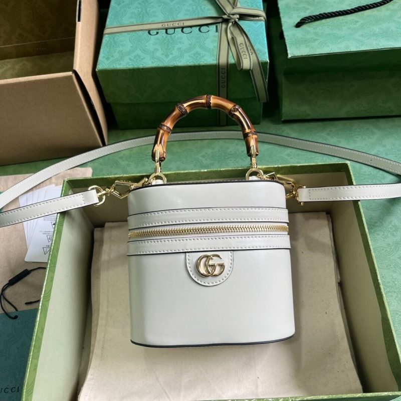 GG Mini bamboo shoulder bag - Image 2